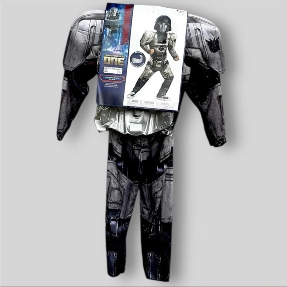 NEW Megatron Transformers One Classic Muscle Costume Size Small - Picture 2 of 7